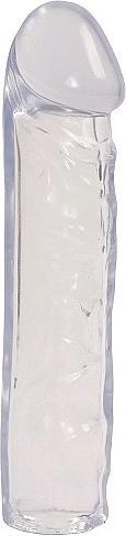 Actual product image Doc Johnson Big Warhead Sleeve Clear