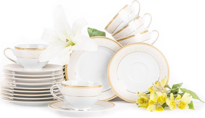 Actual product image Konsimo Martha Gold (18 Piece)