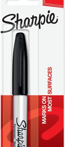 Produktbild Sharpie Twin Tip (Schwarz, 1 mm, 1 x)
