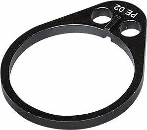 Immagine prodotto PRO DISTANZIALE INFERIORE VIBRAZIONE 1 1/8", 5 MM NERO, ALLUMINIO