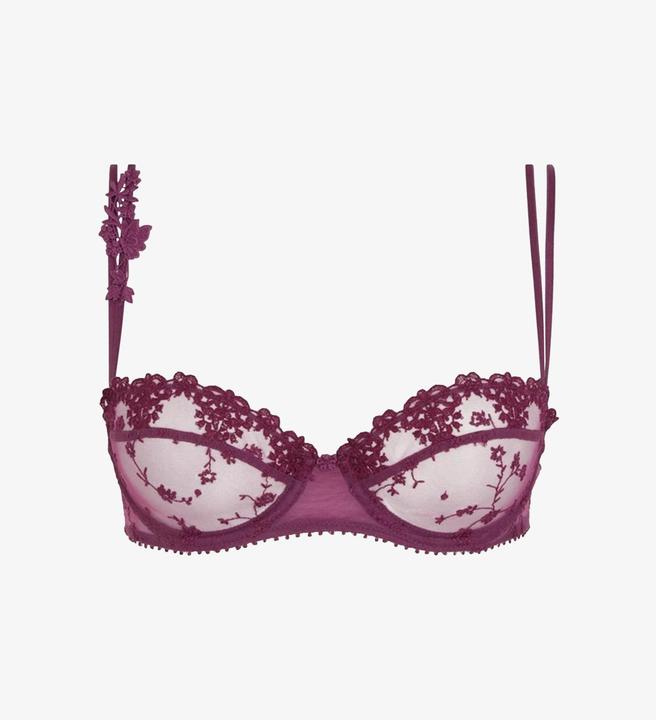 Image du produit Passionata Soutien-gorge balconnet "White Nights" bordeaux (75 D)