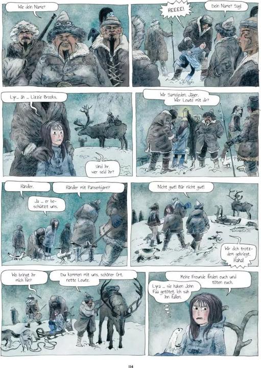 Actual product image Der goldene Kompass - Die Graphic Novel (German, Philip Pullman, 2019)