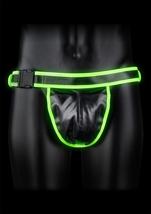 Image du produit Ouch! Buckle Jock Strap - GitD/Black - L/XL (XL)