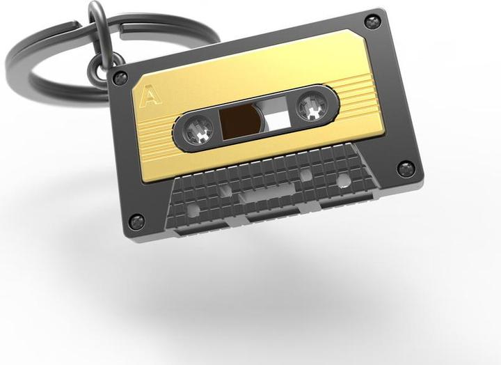 Actual product image MTM Keyring Audio Tape K7 Vintage