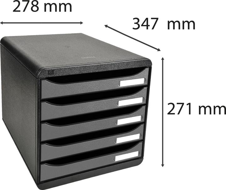 Produktbild Exacompta Stapelbare Boxen (A4+)