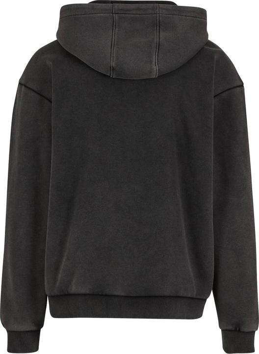 Actual product image Build Your Brand Mens Vintage Heavy Full Zip Hoodie (3XL)