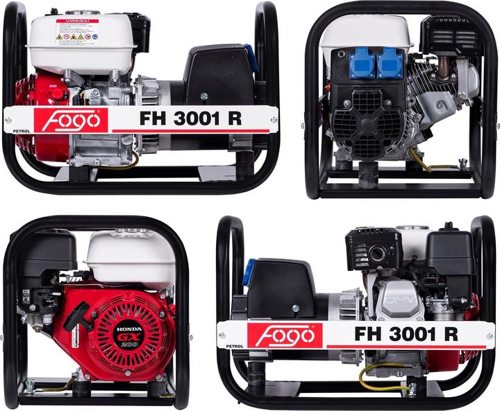 Produktbild Fogo PORTABLE GENERATOR SET 2 7KW 230V FH3001R (2700 W, 3.10 l)