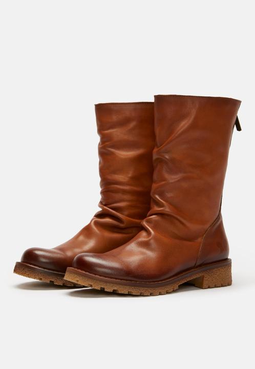 Actual product image Felmini CASTER D609, the boot with zip fastening at the back, is made of smooth leather with a (36)