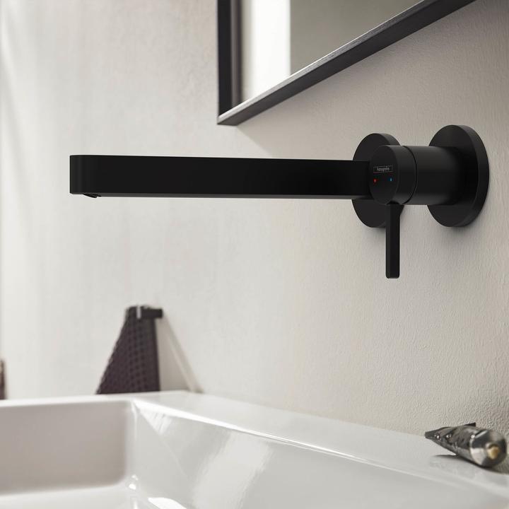 Actual product image hansgrohe Finoris single-lever concealed washbasin mixer 230 (matt black)