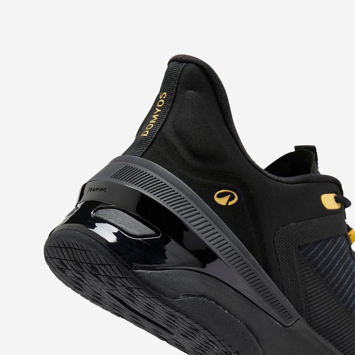 Actual product image Domyos Sports shoes sneakers men's fitness co-created with Teddy Riner - black (44)