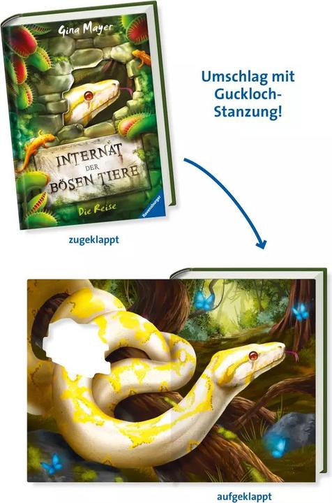Actual product image Ravensburger Internat der bösen Tiere, Band 3: Die Reise (German, Gina Mayer, 2021)