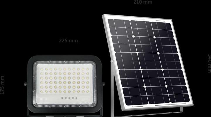 Produktbild Enovalite Solar LED-Fluter (1400 lm, IP65)