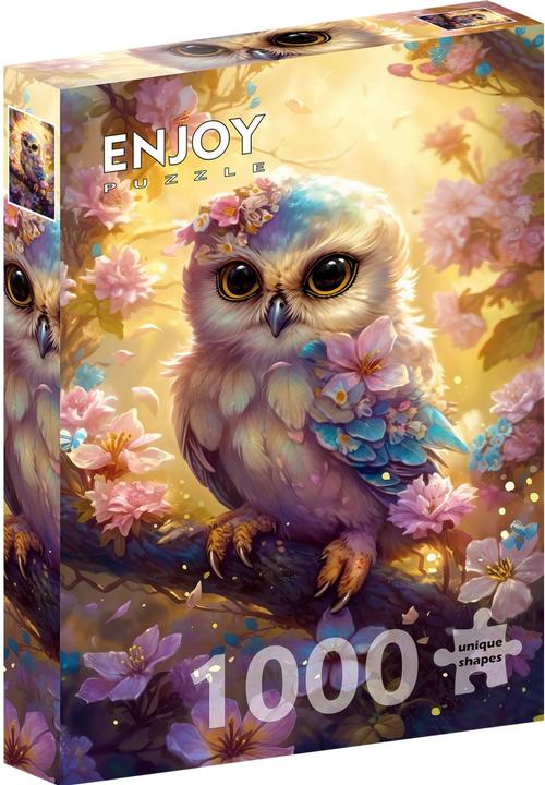 Image du produit Enjoy Puzzle Puzzle 1000 pièces - Hibou doux (1000 pièces)