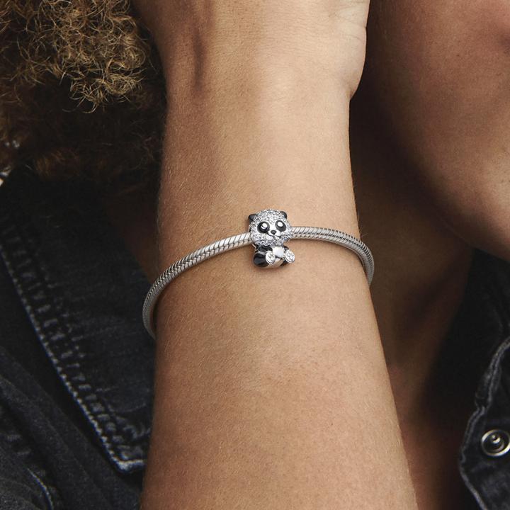 Produktbild Pandora Sparkling Cute Panda (Emaille, Sterling-Silber)