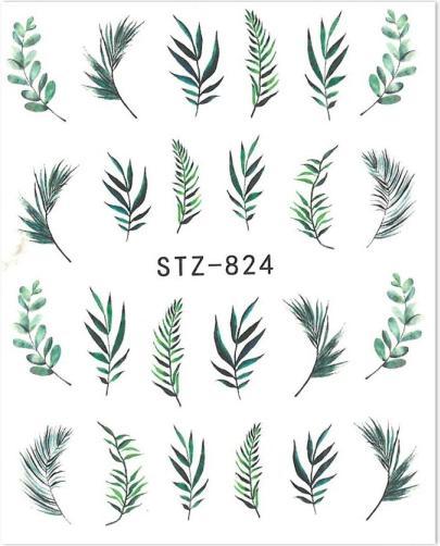 Immagine prodotto Nagellack24 Nail Art Sticker Wassertransfer 824 (Essiccatore smalto per unghie)