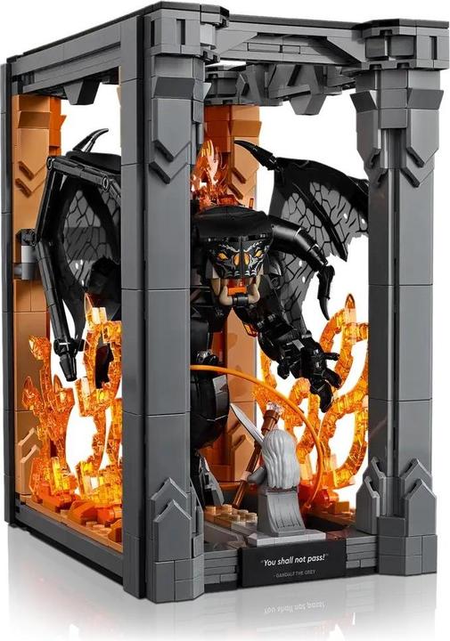Actual product image LEGO The Lord of the Rings: Balrog™ bookend (10367, LEGO Lord of the Rings)
