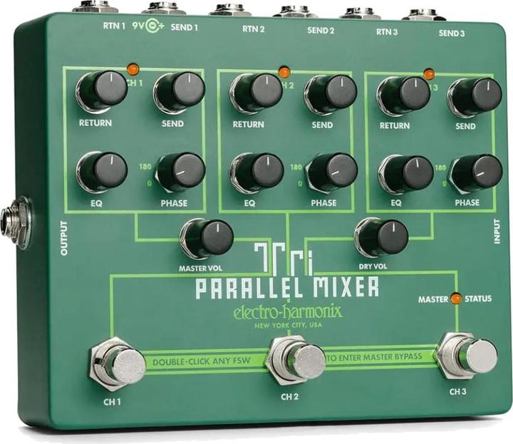 Actual product image Electro-Harmonix Tri Parallel Mixer