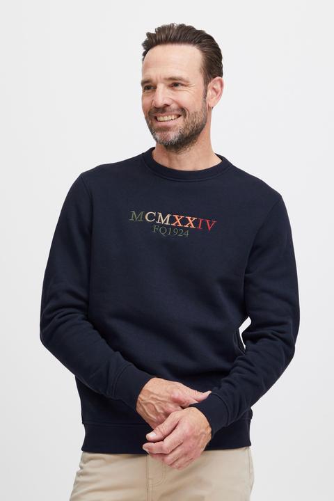Produktbild FQ1924 FQWilliam logo crewneck sweat - Sweatshirt - 21900559 (XL)