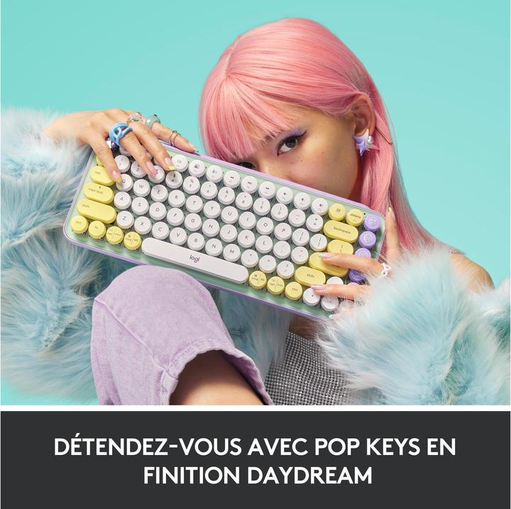 Immagine prodotto Logitech POP Keys (CH, Senza fili)