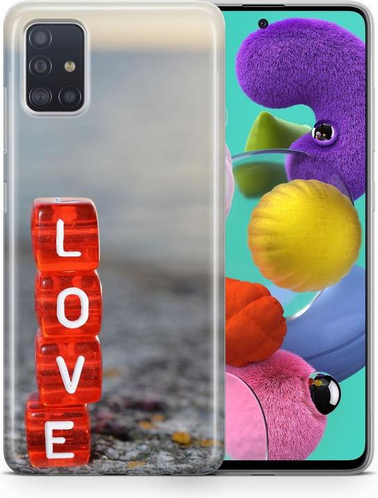 Actual product image König Design Case Mobile Protection for Huawei P20 Case Cover Bag Bumper Cases TPU Motif New (Cubot P20)