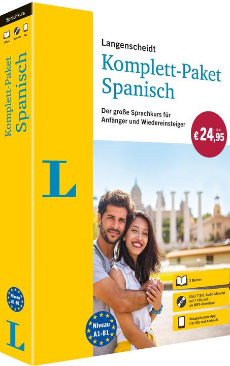 Produktbild Langenscheidt Komplett-Paket Spanisch (Deutsch, Spanisch, 2022)