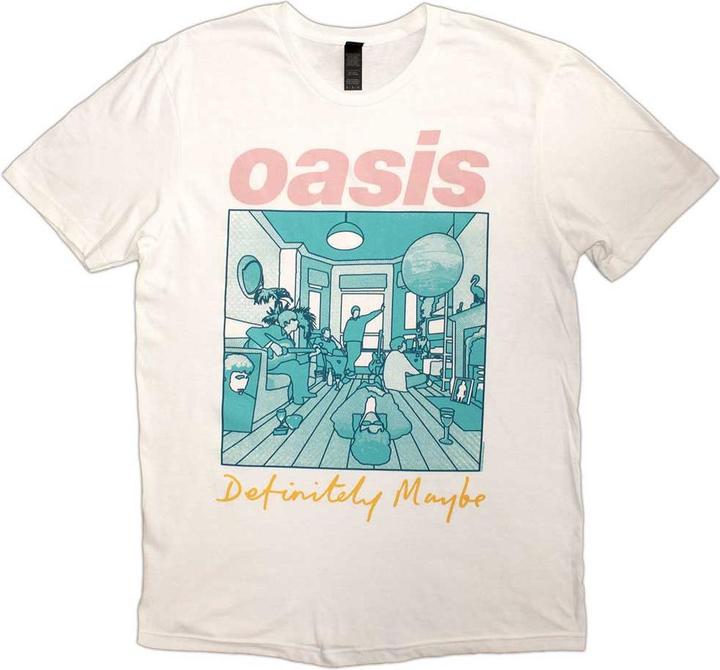 Oasis Definitely Maybe Illustration Colour