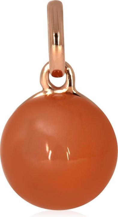Produktbild Xen Anhänger mit 10 mm Peach Mondstein ca. 4,50 ct. rosèvergoldet (925 Sterling Silber)