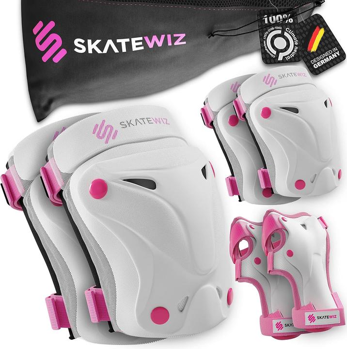 Actual product image Skatewiz Kinder Protektoren Set (L, Knee pad, 6 pieces)