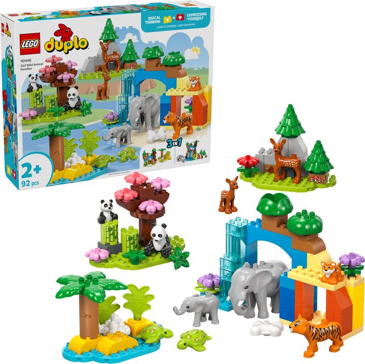 LEGO Wildtier-Familien 3-in-1-Set (10446)