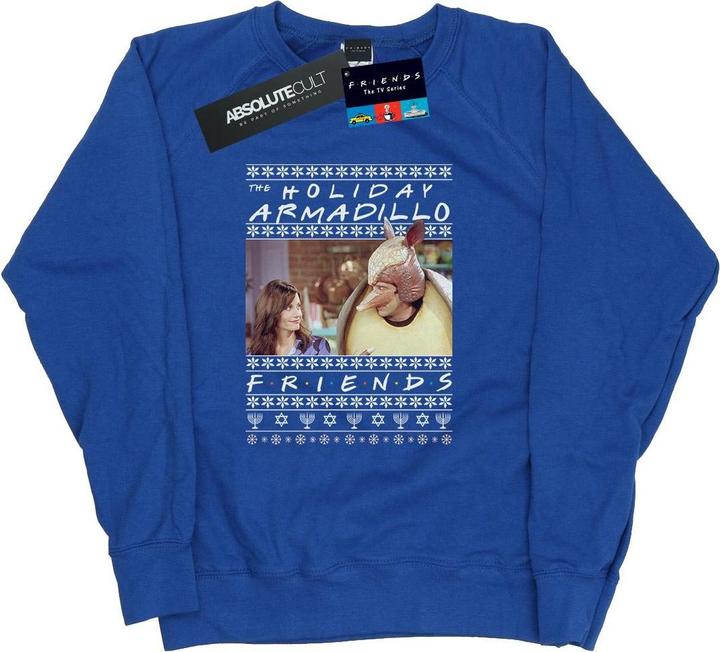 Actual product image Friends Womens/Ladies Fair Isle Holiday Armadillo Sweatshirt (XL)