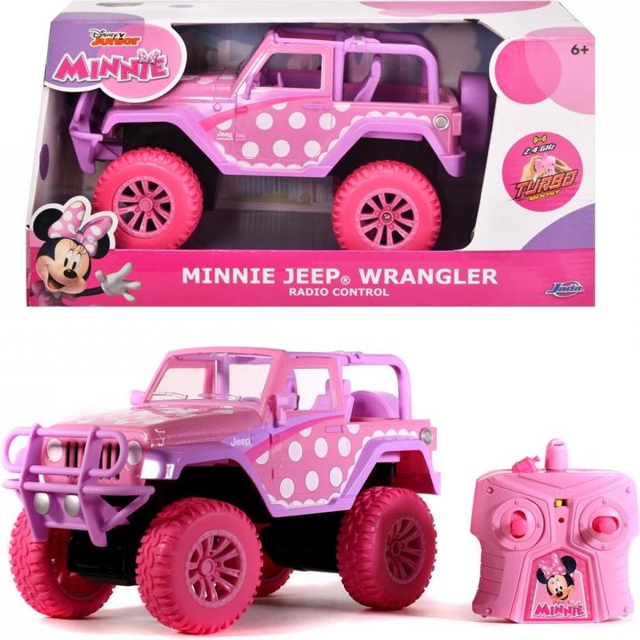 Actual product image Jada RC Minnie Mouse Jeep Wrangler