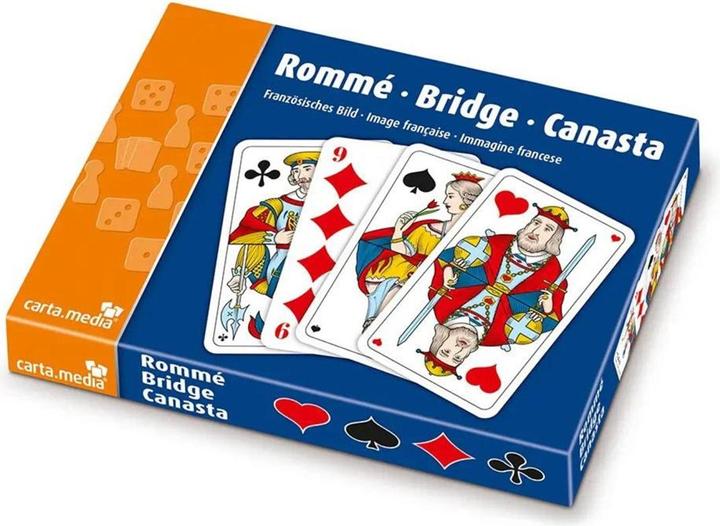 Actual product image Rummy Bridge Canasta (German, French, Italian, English, Swiss German)