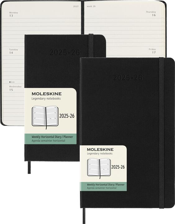 Actual product image Moleskine Weekly calendar (A5, English)