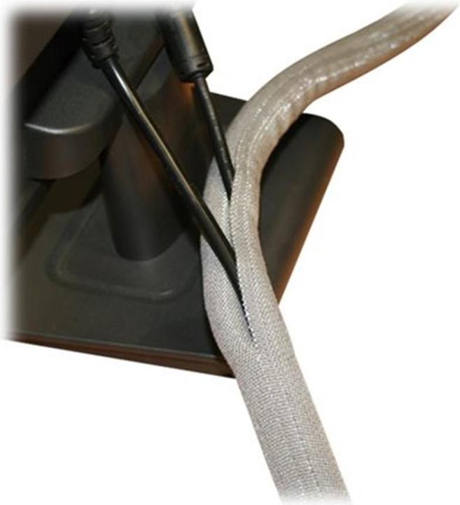 Produktbild Value Gewebeschlauch SNAP für Kabelbündelung, grau, 2.5m 2,5m (250 cm)