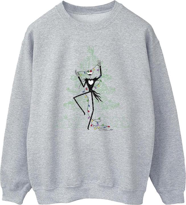 Produktbild Disney The Nightmare Before Christmas Tree Green Sweatshirt (XL)