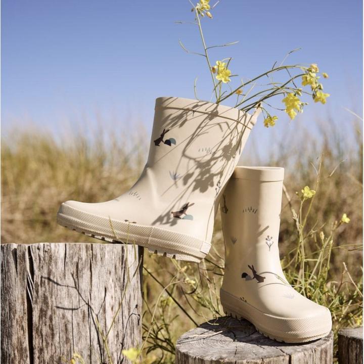 Actual product image Fresk Rainboots - Rabbit Sandshell (22)