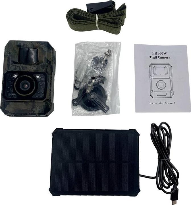 Immagine prodotto Berger & Schröter Mini 48 MP fotocamera per animali selvatici 48 megapixel incl. caricatore solare con Li