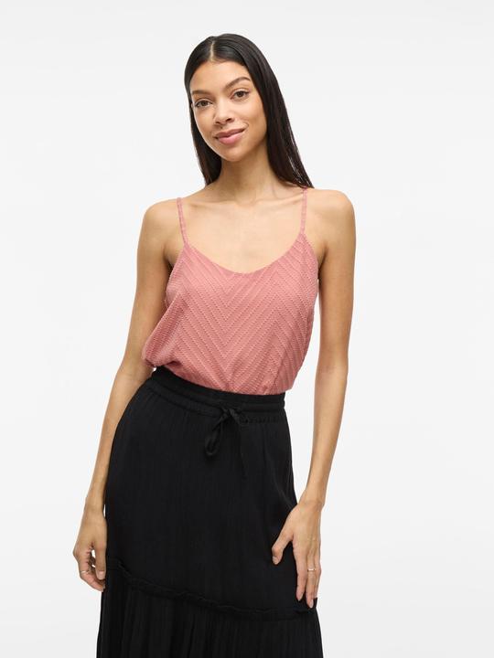 Actual product image Vila Textured strap top (38)