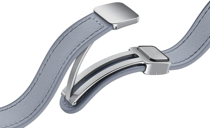 Actual product image Samsung D-Buckle Hybrid Eco Leather Strap (20 mm, Faux leather, Eco-Composite)