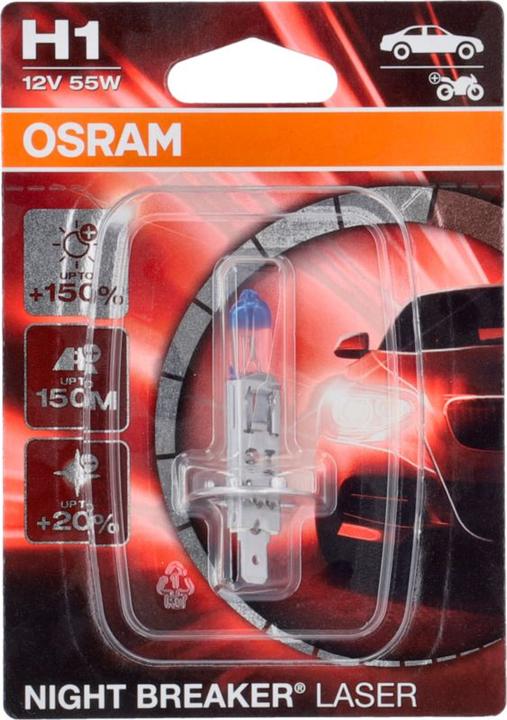 Actual product image Osram Night Breaker Laser (H1)