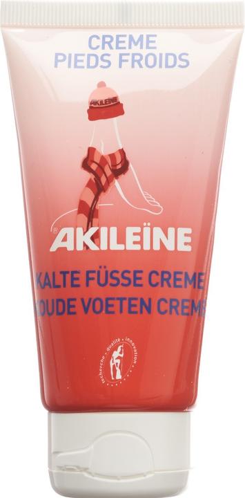 Actual product image Akileïne Dermo Warming Cold Feet Cream Cream (Foot cream & foot gel, 75 ml)