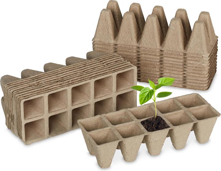 Actual product image Relaxdays Anzuchttöpfe
