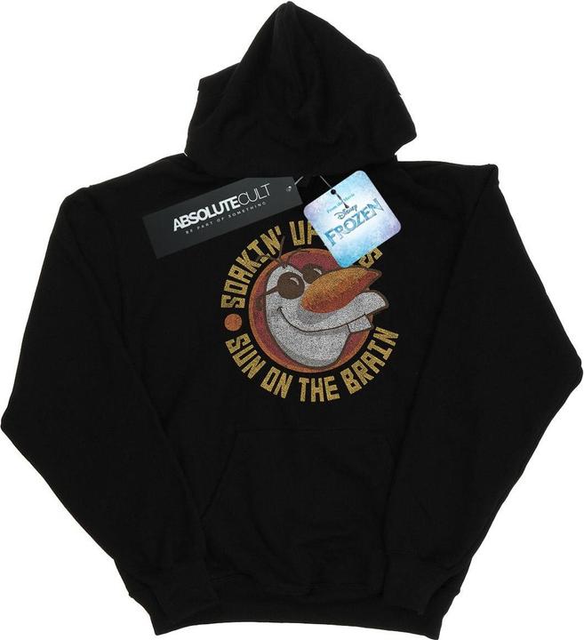 Immagine prodotto Disney Frozen Olaf Sun On The Brain Felpa con Cappuccio Uomo (L)