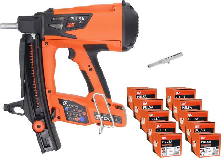 Produktbild Spit 27P - Snoerloos nagelapparaat voor afbouw - gastacker
