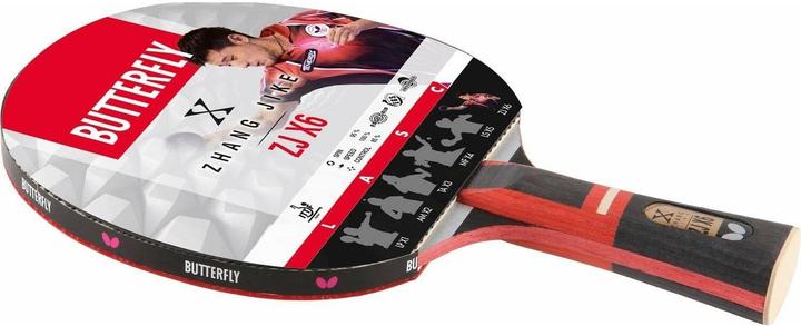 Actual product image Butterfly ZJX6 Zhang Jike Tischtennisschläger Set