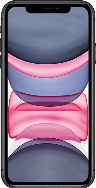 Produktbild Forza Refurbished iPhone 11 (64 GB, Schwarz, 6.10", 12 Mpx, Dual SIM, C / Gut)