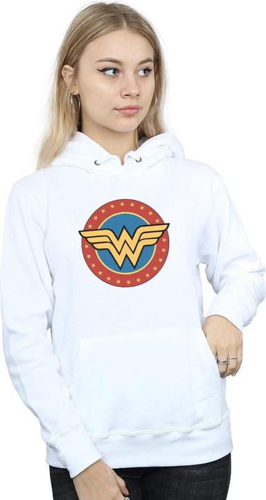 Immagine prodotto Wonder Woman Circle Logo Felpa con Cappuccio Donna (L)