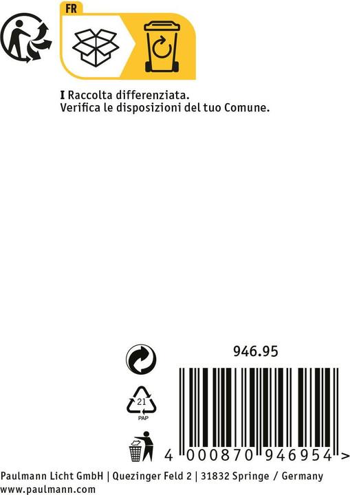 Immagine prodotto Paulmann Dissuasore a terra