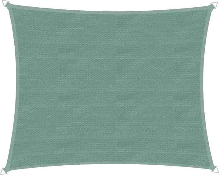 Windhager SunSail Capri rectangle 3x4m, vert pétrole 225g/m2 (3 x 4 m)
