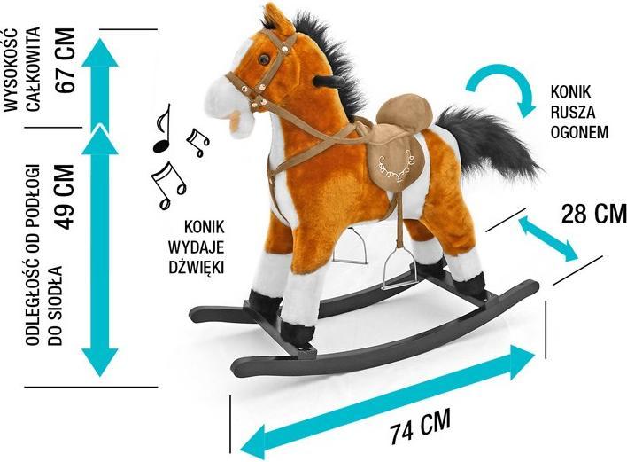 Productafbeelding Mally Milly Mustang Jasny brąz (4164)